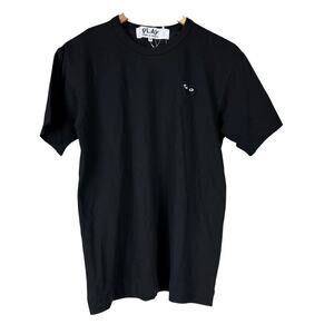 Play Comme des Garcons NWT Black Logo Slim Fit Graphic T-Shirt Men's Size M